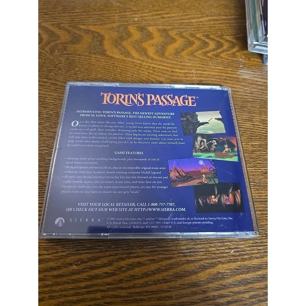 Sierra On-Line shivers cd